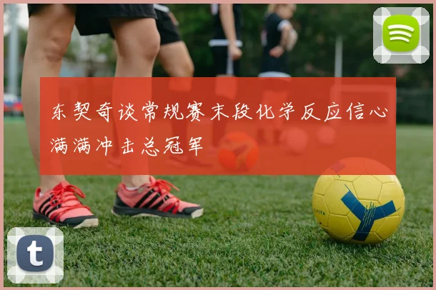东契奇谈常规赛末段化学反应信心满满冲击总冠军